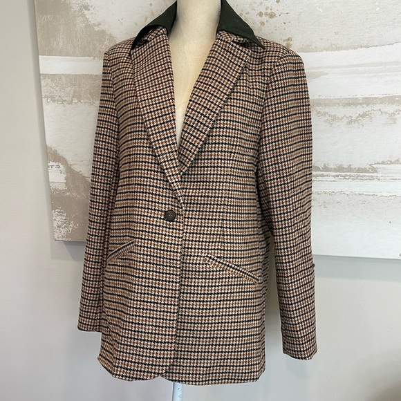 NWT Torn By Ronny Kobo Anok Blazer Jacket size small - Picture 3 of 10